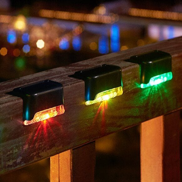 Outdoor LED Solar Powered Waterproof Stair and Garden Light