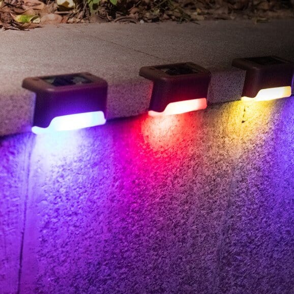 Outdoor LED Solar Powered Waterproof Stair and Garden Light